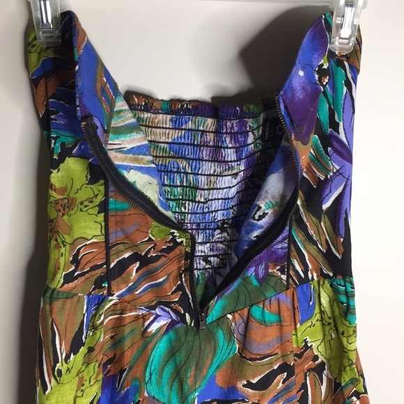 UO Urban Renewal Vintage strapless dress - Picture 7 of 8